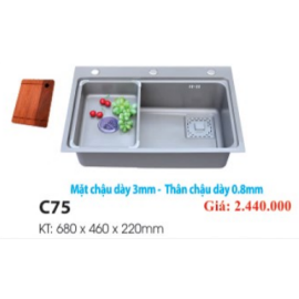 CHẬU RỬA CHÉN ZICO C75